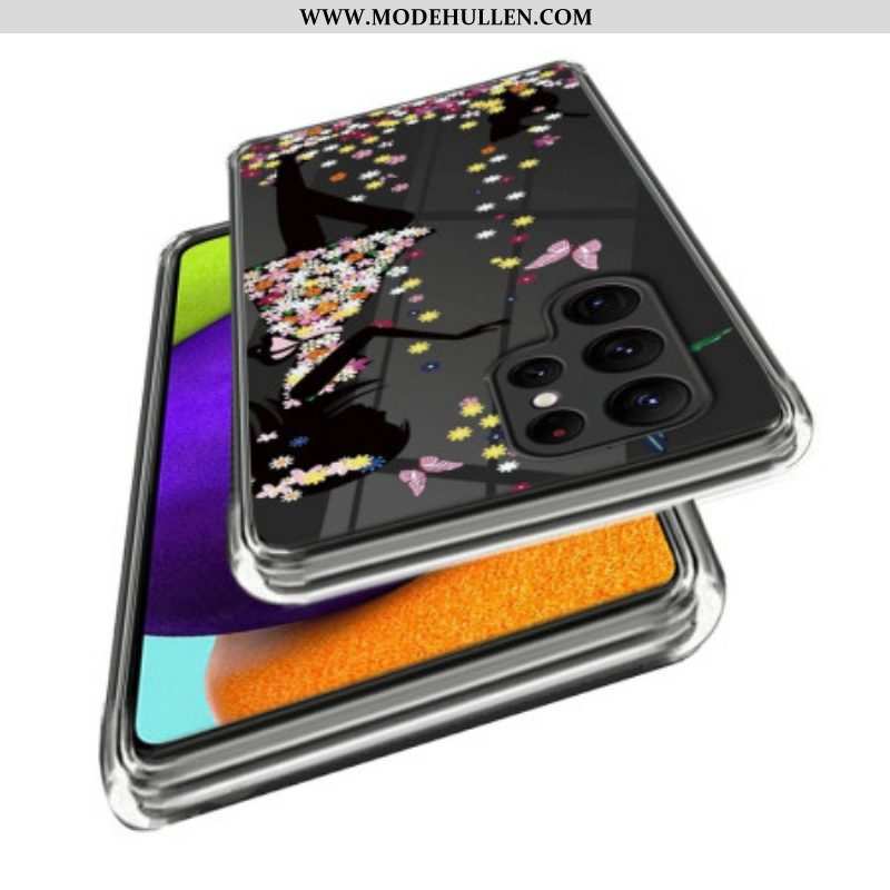 Handyhülle Für Samsung Galaxy S22 Ultra 5G Junge Dame