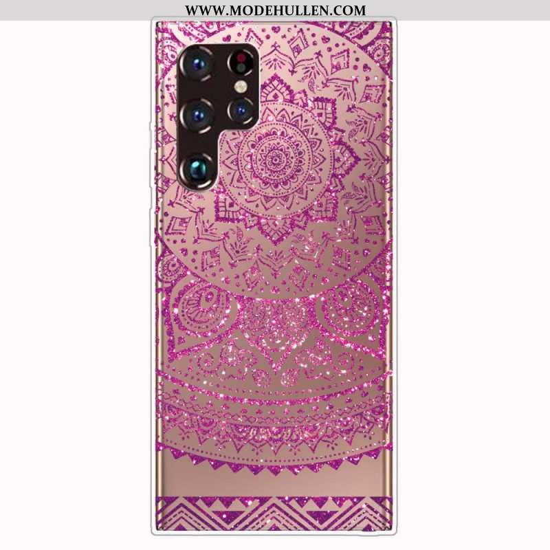 Handyhülle Für Samsung Galaxy S22 Ultra 5G Mandala-design