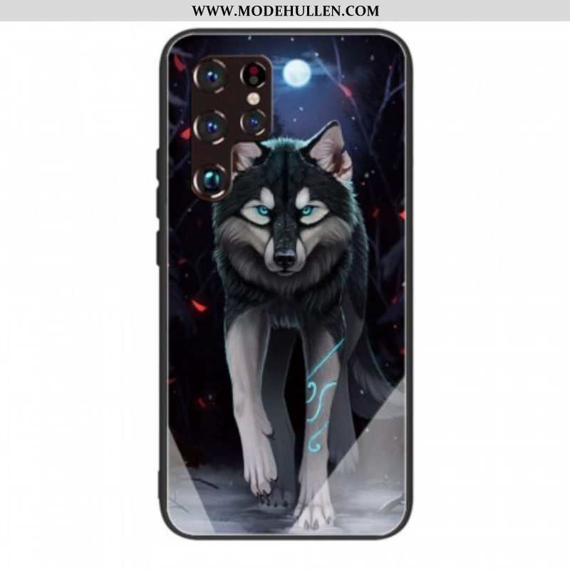 Handyhülle Für Samsung Galaxy S22 Ultra 5G Wolf