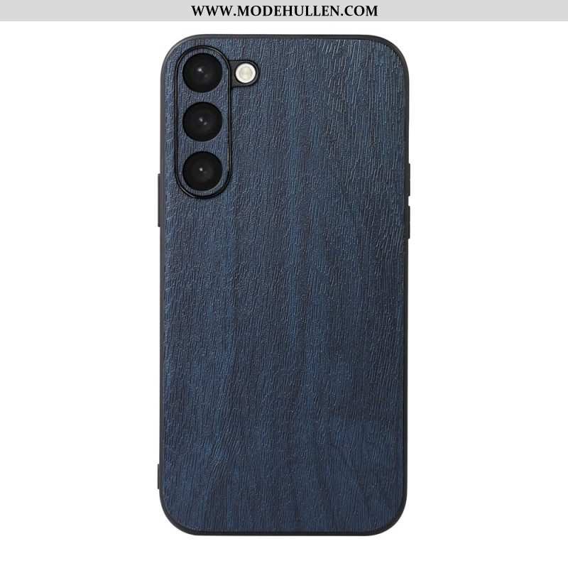 Handyhülle Für Samsung Galaxy S23 Plus 5G Stil: Leder In Holzoptik