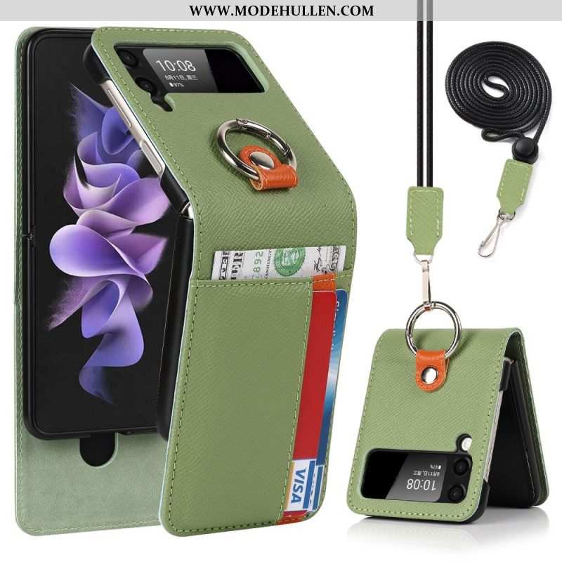 Handyhülle Für Samsung Galaxy Z Flip 3 5G Flip Case Multifunktional