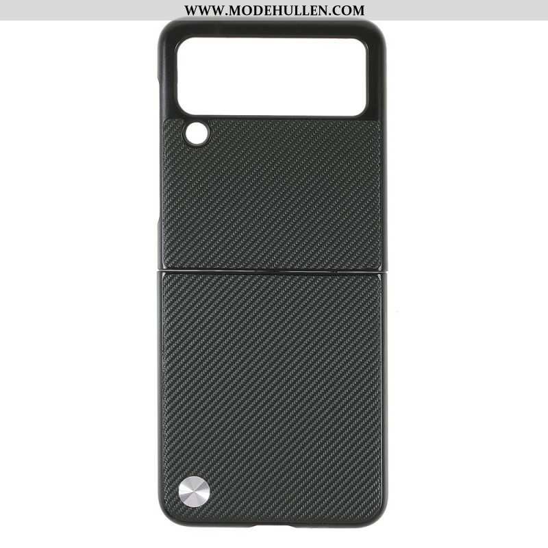 Handyhülle Für Samsung Galaxy Z Flip 3 5G Flip Case X-level-carbonfaser