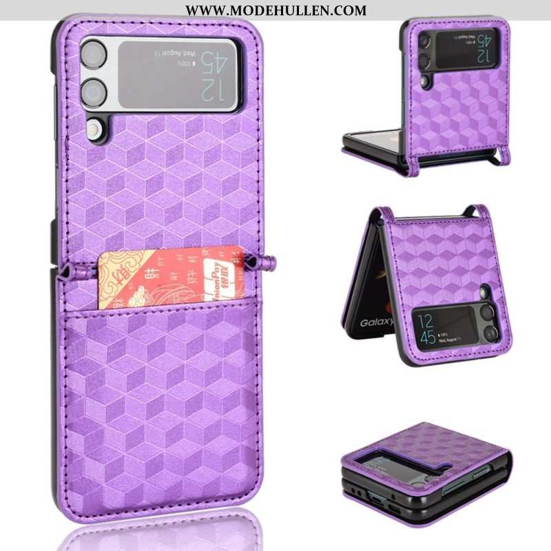 Handyhülle Für Samsung Galaxy Z Flip 4 Flip Case 3d-würfel