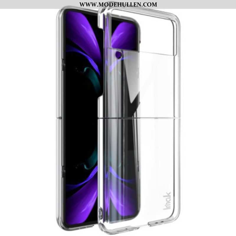 Handyhülle Für Samsung Galaxy Z Flip 4 Flip Case Imak Transparent