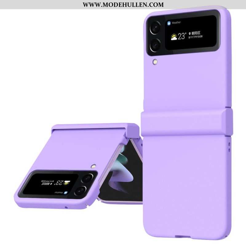 Handyhülle Für Samsung Galaxy Z Flip 4 Flip Case Klassisch Matt