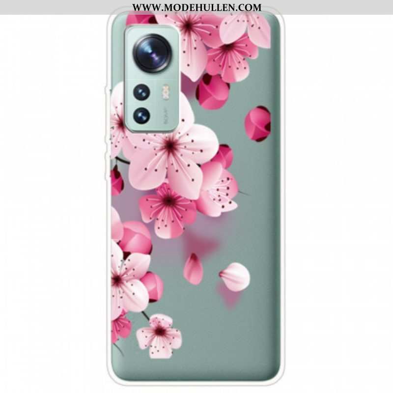 Handyhülle Für Xiaomi 12 / 12X Kleine Rosa Blumen