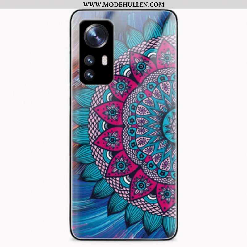 Handyhülle Für Xiaomi 12 / 12X Mandala-gehärtetes Glas