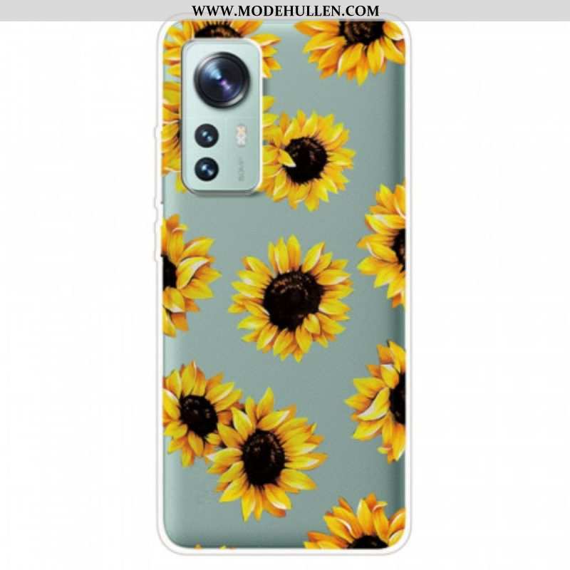 Handyhülle Für Xiaomi 12 / 12X Silikon-sonnenblumen