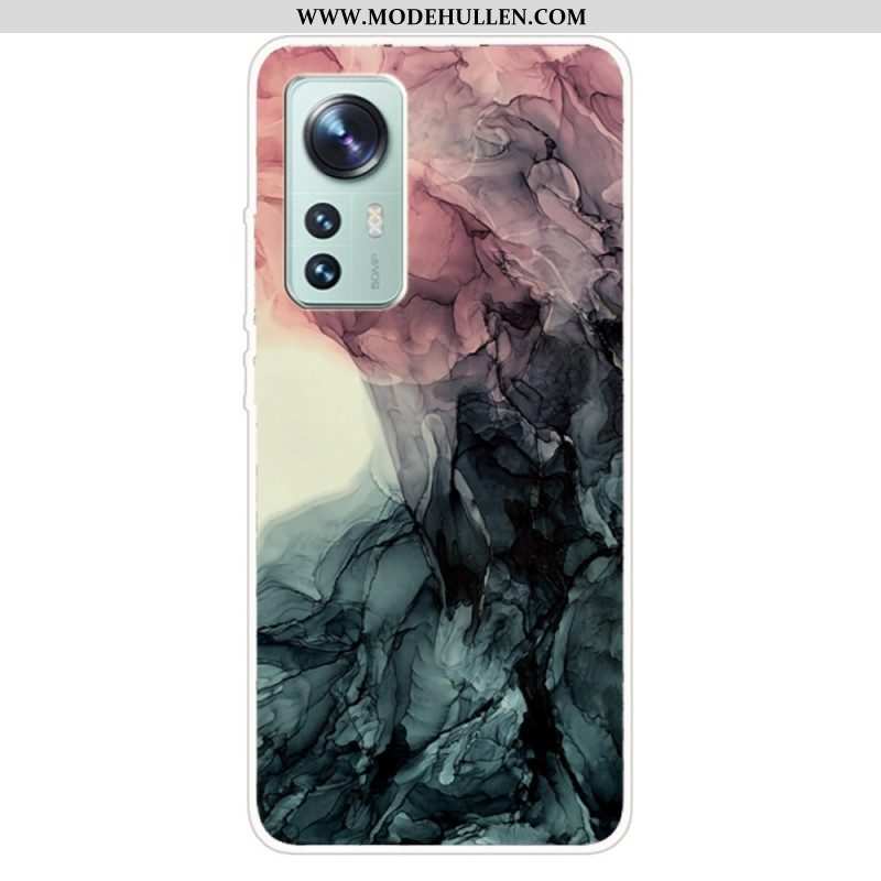 Handyhülle Für Xiaomi 12 Pro Silikon-marmor-aquarell