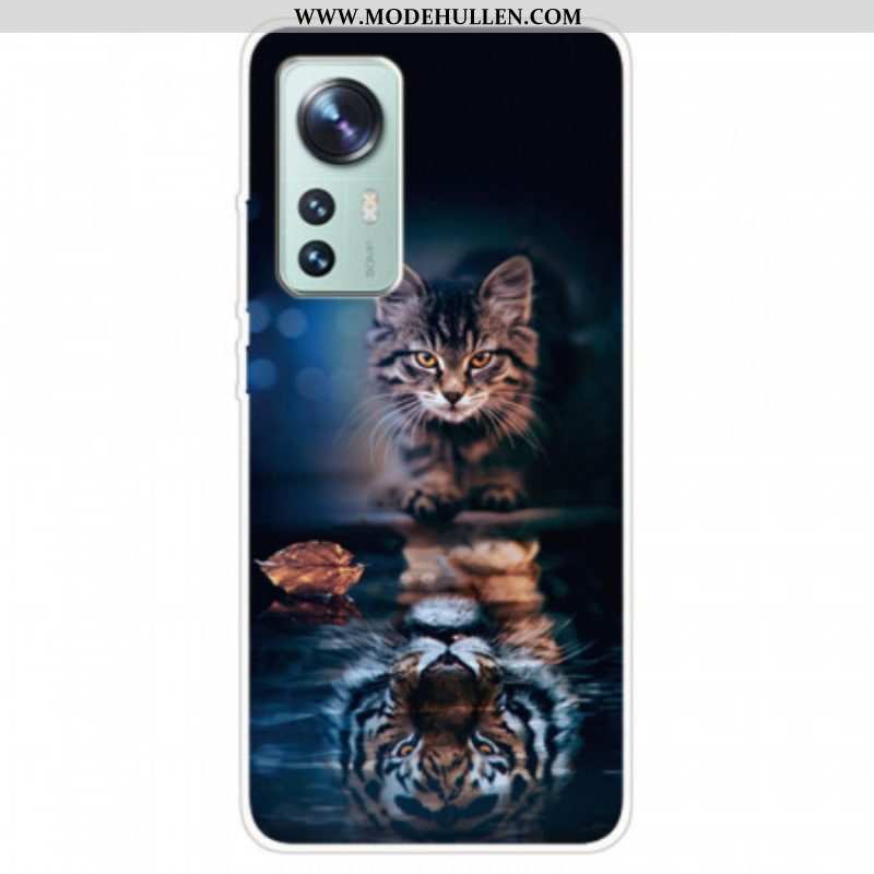 Handyhülle Für Xiaomi 12 Pro Wachsames Katzensilikon