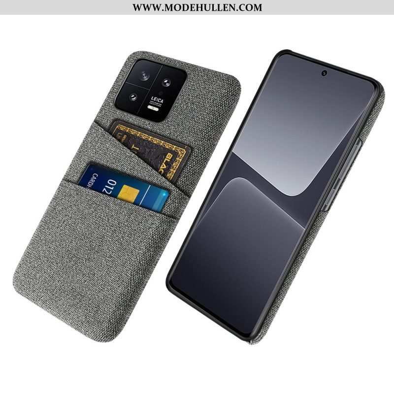 Handyhülle Für Xiaomi 13 Kartenhalter-stoff