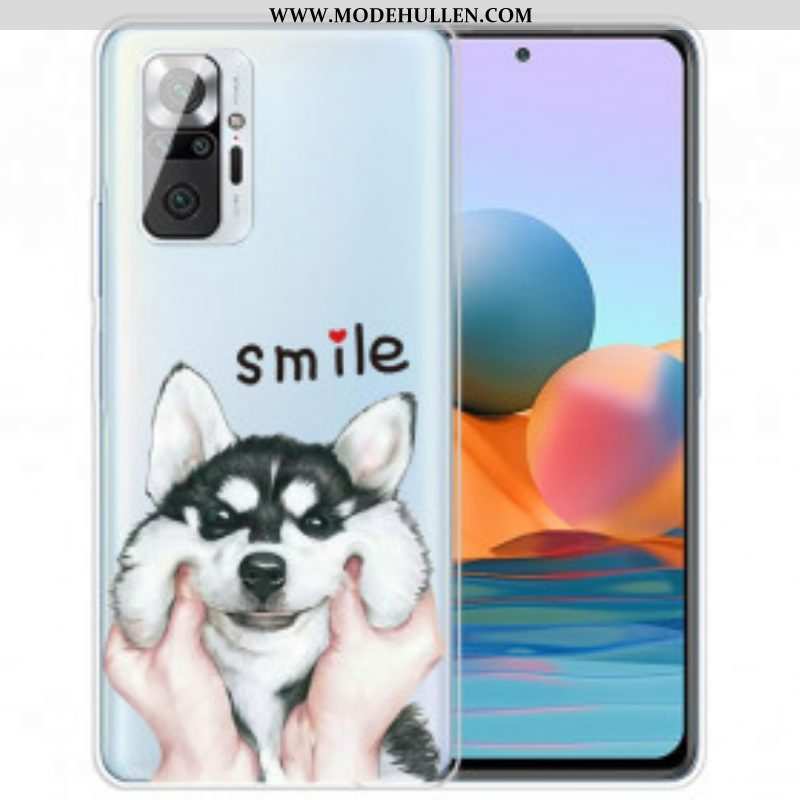 Handyhülle Für Xiaomi Redmi Note 10 Pro Lächle Hund