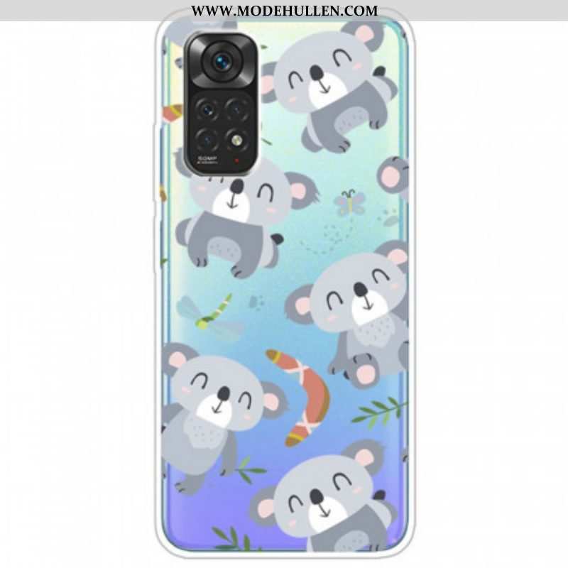 Handyhülle Für Xiaomi Redmi Note 11 / 11S Kleine Graue Pandas