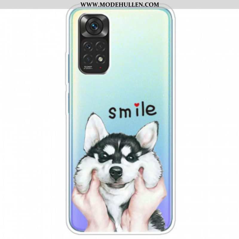 Handyhülle Für Xiaomi Redmi Note 11 / 11S Lächle Hund
