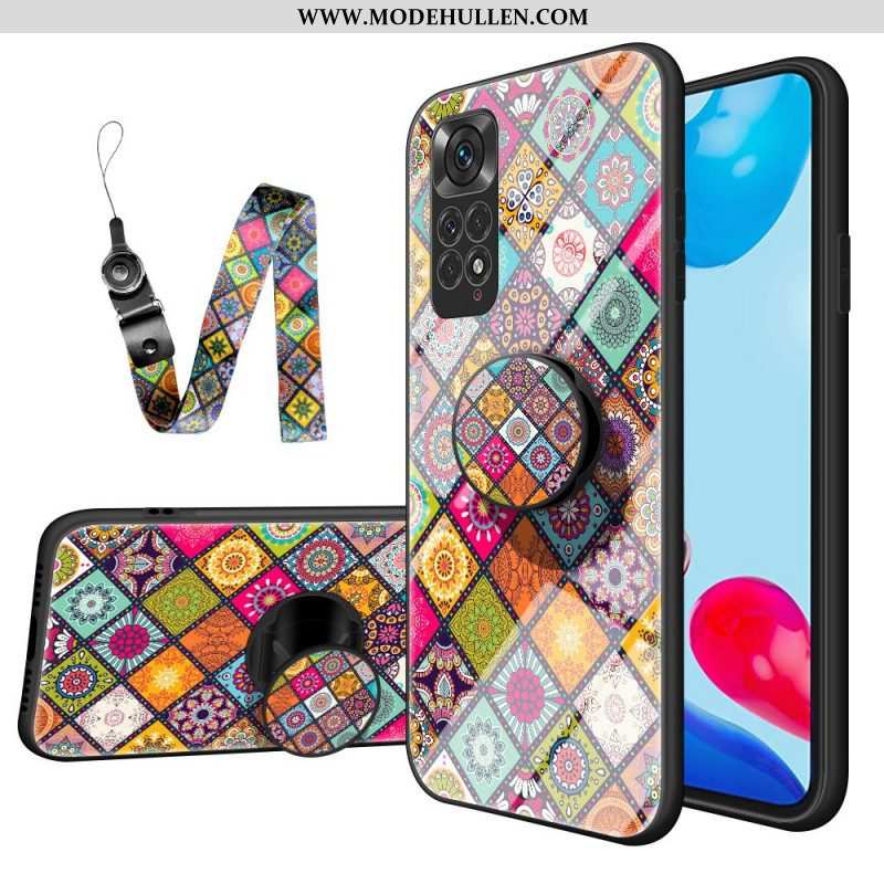 Handyhülle Für Xiaomi Redmi Note 11 / 11S Patchwork-magnethalter