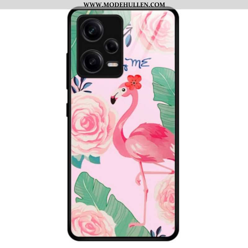 Handyhülle Für Xiaomi Redmi Note 12 Pro Flamingo-hartglas
