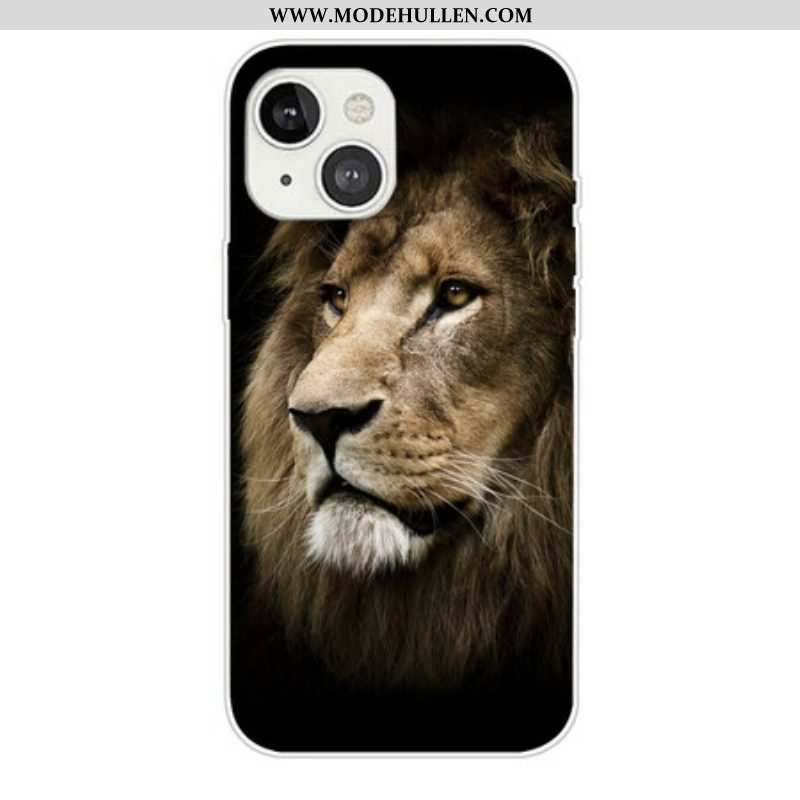 Handyhülle Für iPhone 13 Mini Löwenkopf