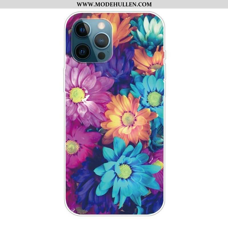 Handyhülle Für iPhone 13 Pro Max Flexible Blumen