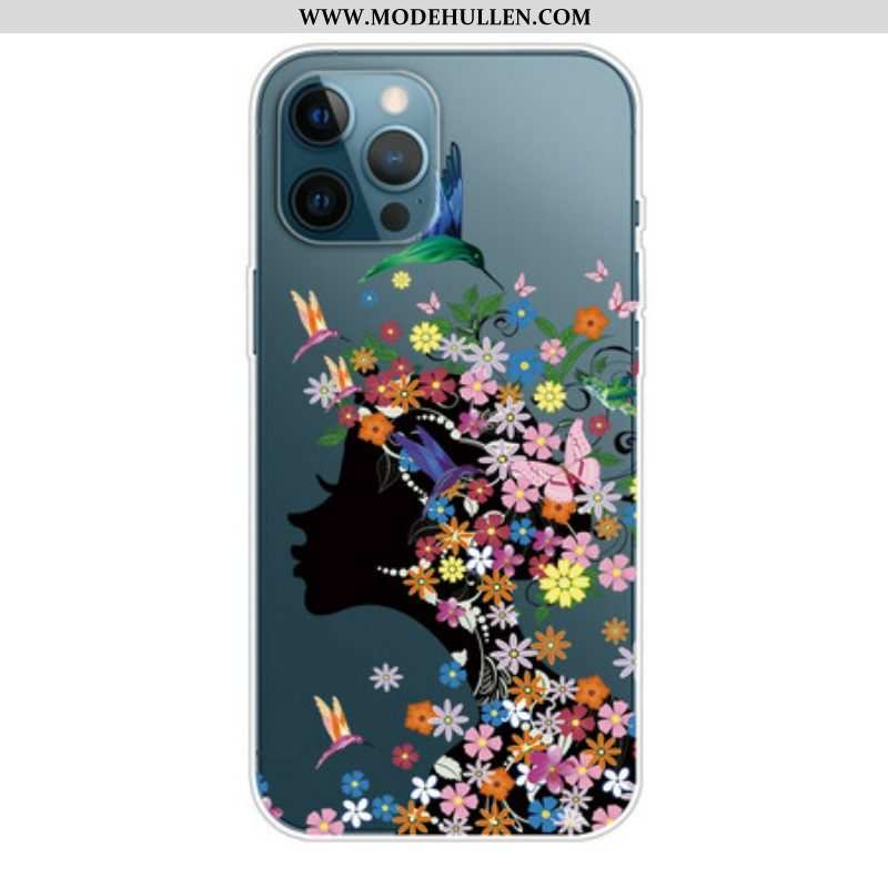 Handyhülle Für iPhone 13 Pro Max Hübscher Blumenkopf