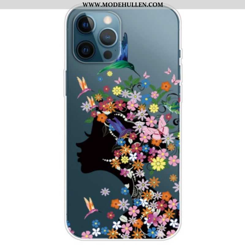 Handyhülle Für iPhone 14 Pro Blumenkopf