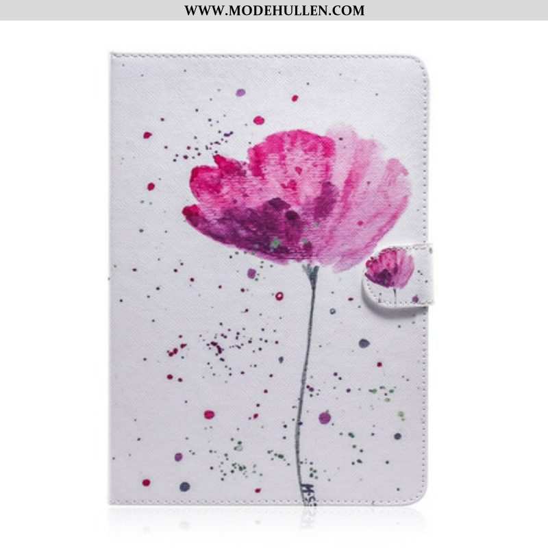 Hülle Flip Case Für Samsung Galaxy Tab S8 / Tab S7 Mohn