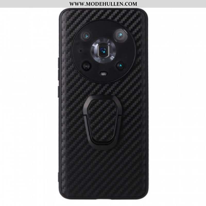 Hülle Für Honor Magic 4 Pro Kohlefaser Mit Stützring