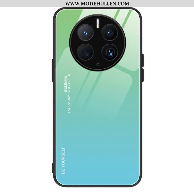 Hülle Für Huawei Mate 50 Pro Gehärtetes Glas. Sei Du Selbst