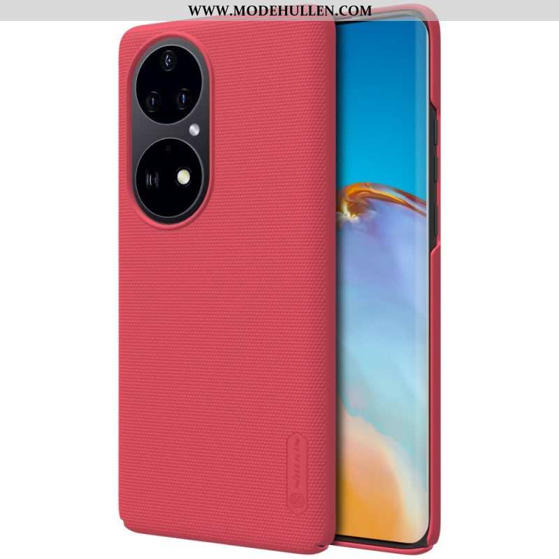 Hülle Für Huawei P50 Pro Starrer. Gefrosteter Nillkin