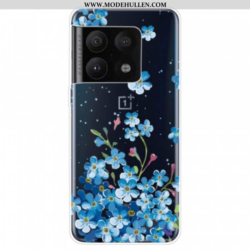 Hülle Für OnePlus 10 Pro 5G Blaue Blumen