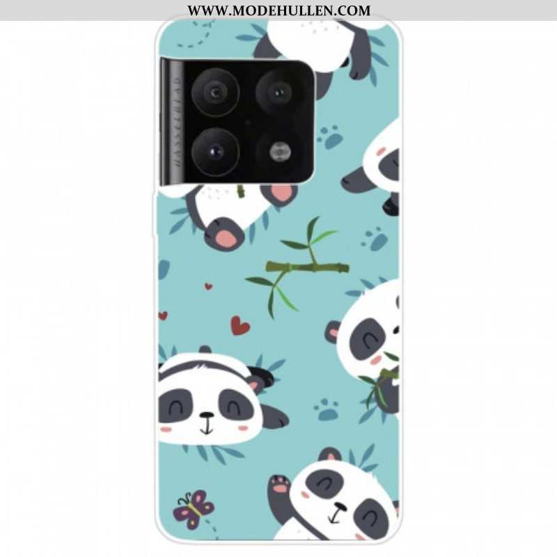 Hülle Für OnePlus 10 Pro 5G Ein Haufen Pandas