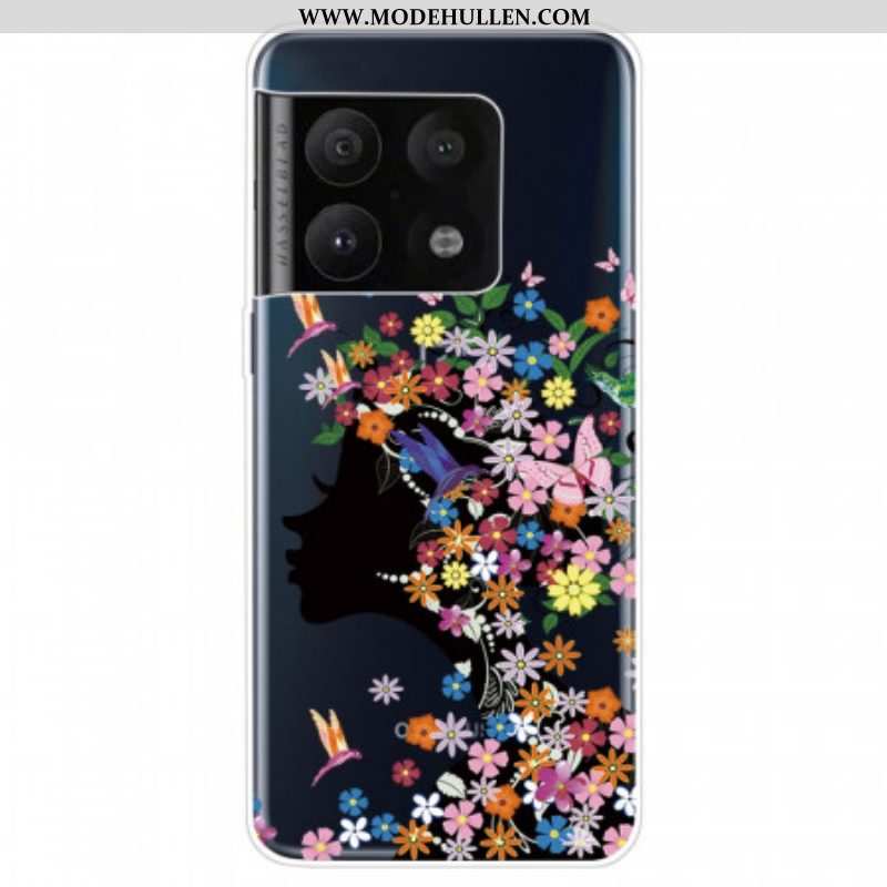 Hülle Für OnePlus 10 Pro 5G Hübscher Blumenkopf