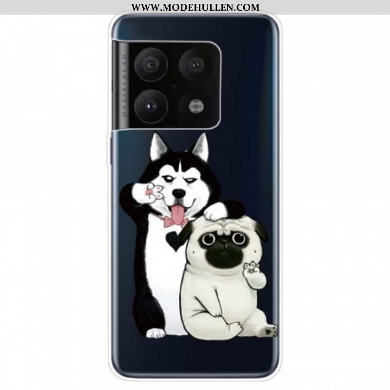 Hülle Für OnePlus 10 Pro 5G Lustige Hunde