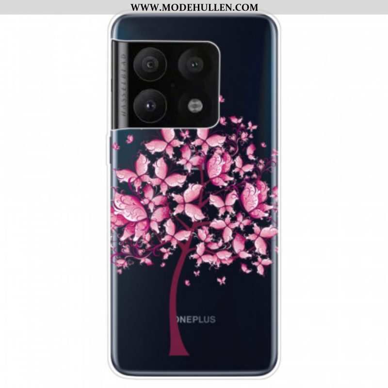 Hülle Für OnePlus 10 Pro 5G Rosa Baumkrone
