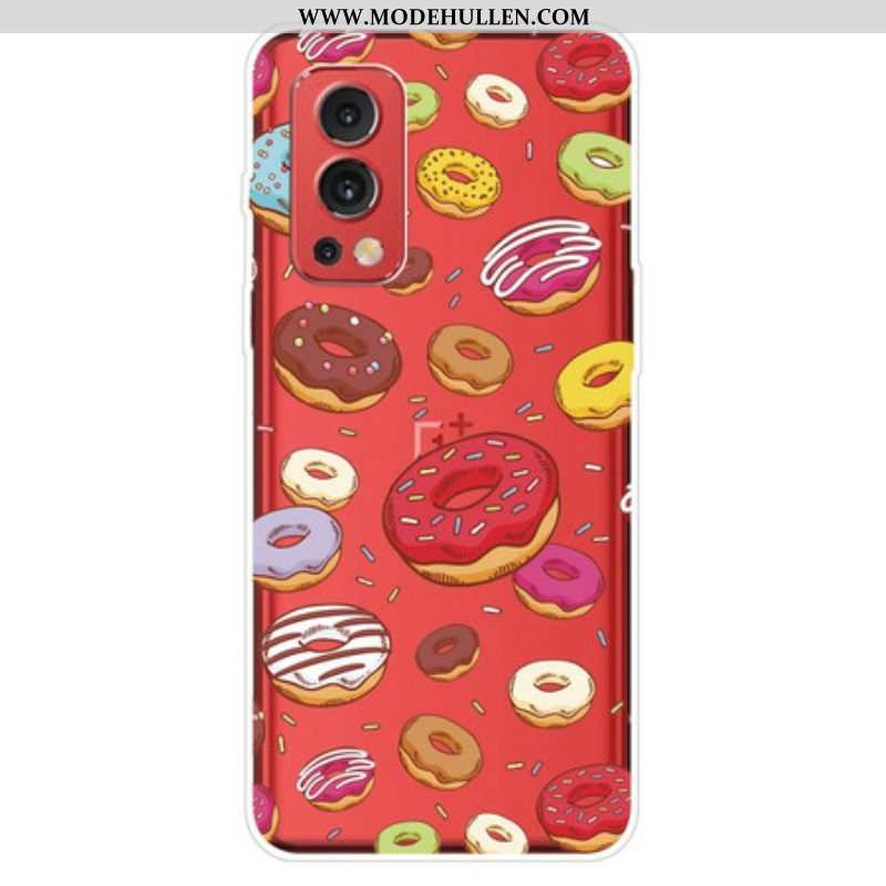 Hülle Für OnePlus Nord 2 5G Ich Liebe Donuts