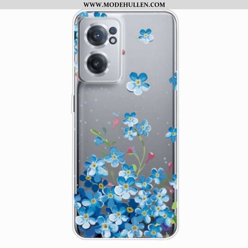 Hülle Für OnePlus Nord CE 2 5G Blaue Blumen