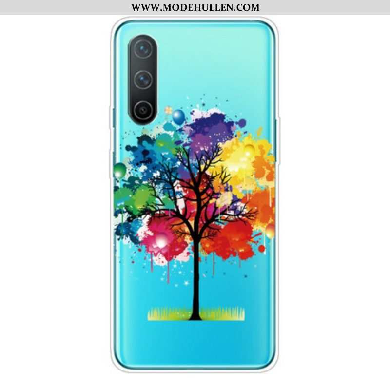 Hülle Für OnePlus Nord CE 5G Nahtloser Aquarellbaum