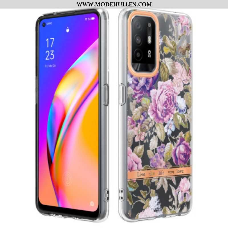 Hülle Für Oppo A94 5G Begonienblüten