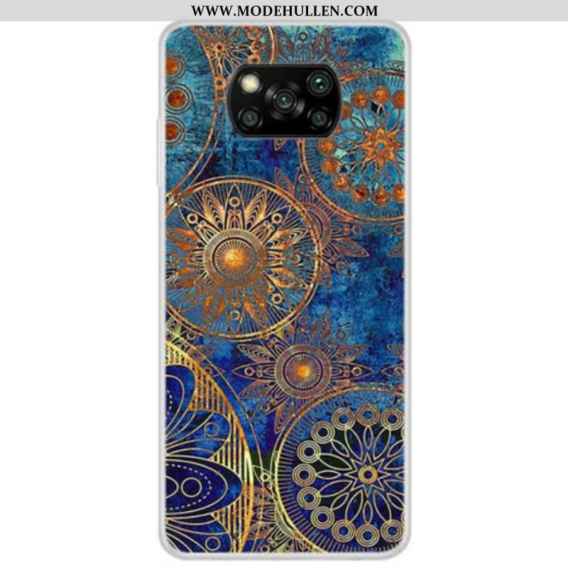 Hülle Für Poco X3 / X3 Pro / X3 NFC Kostbares Mandala