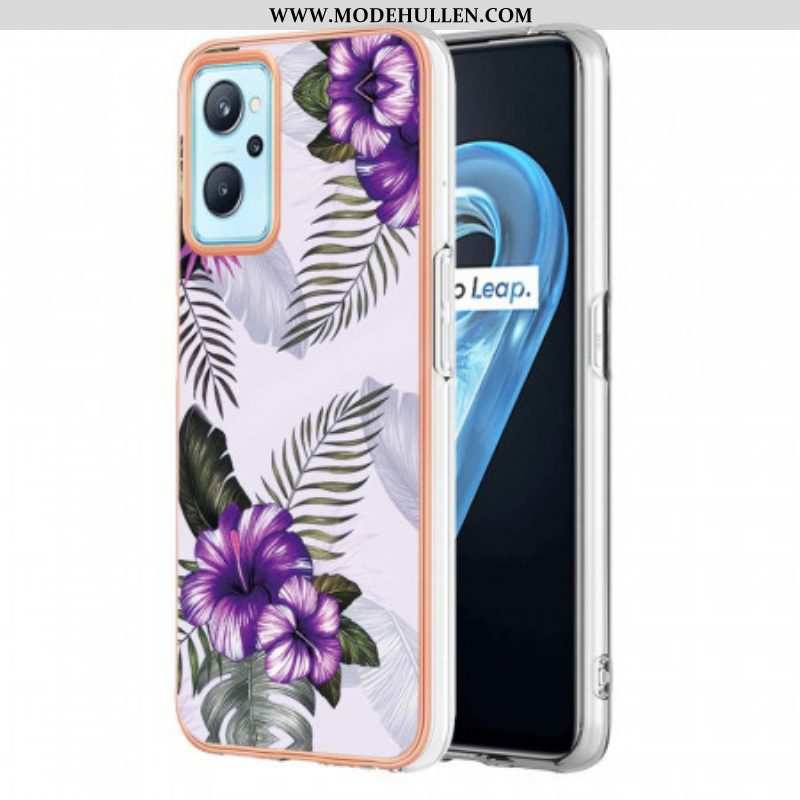 Hülle Für Realme 9i Mini Lila Blumen