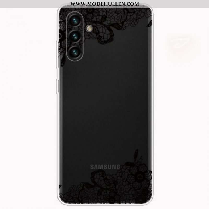 Hülle Für Samsung Galaxy A13 5G / A04s Feine Spitze
