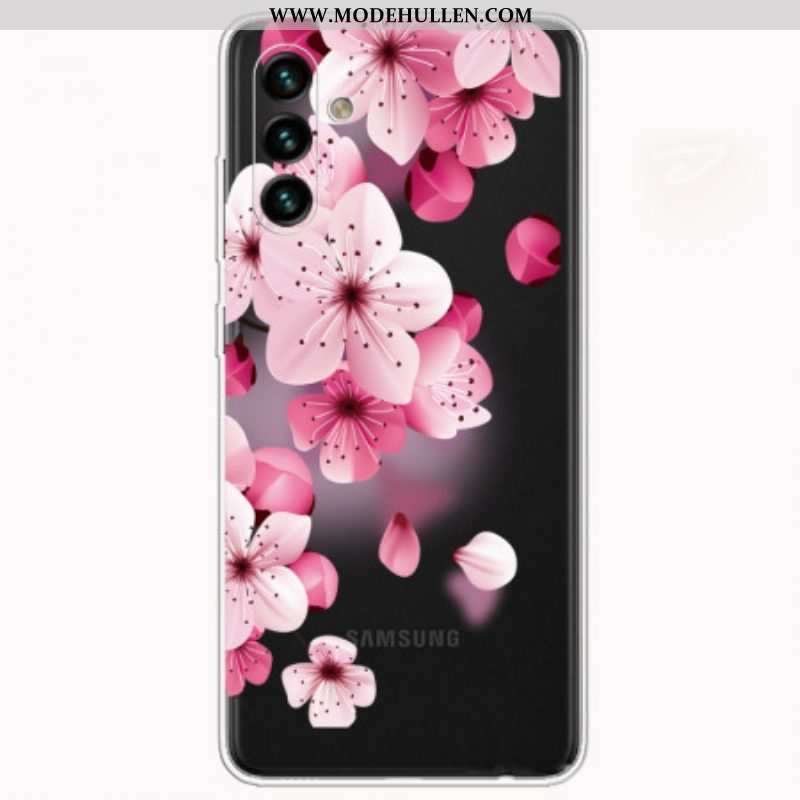 Hülle Für Samsung Galaxy A13 5G / A04s Kleine Rosa Blumen