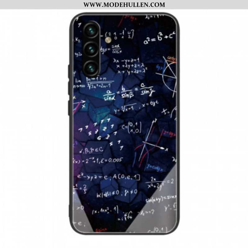 Hülle Für Samsung Galaxy A13 5G / A04s Mathe-berechnungen Aus Gehärtetem Glas