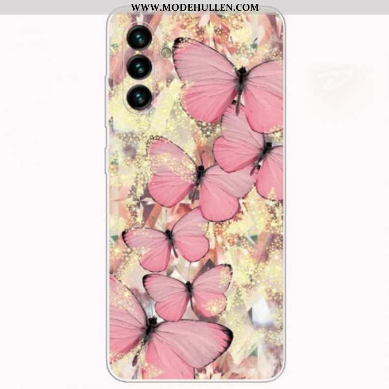 Hülle Für Samsung Galaxy A13 5G / A04s Schmetterlinge Schmetterlinge