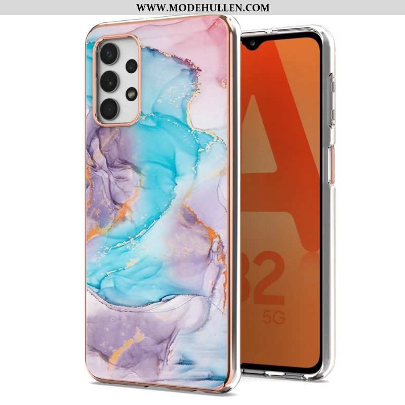 Hülle Für Samsung Galaxy A13 Aquarell-marmor