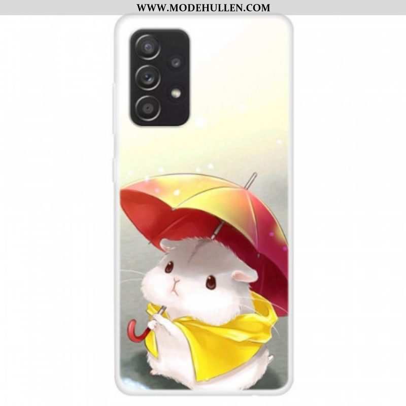 Hülle Für Samsung Galaxy A13 Hamster Im Regen