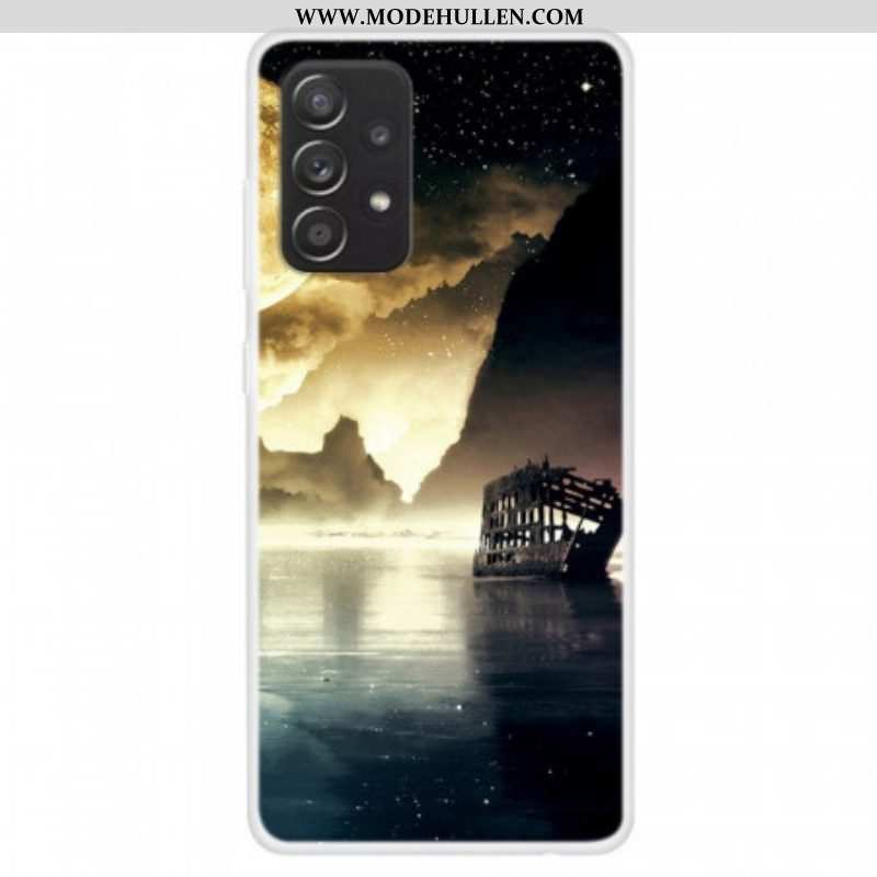 Hülle Für Samsung Galaxy A13 Vollmond