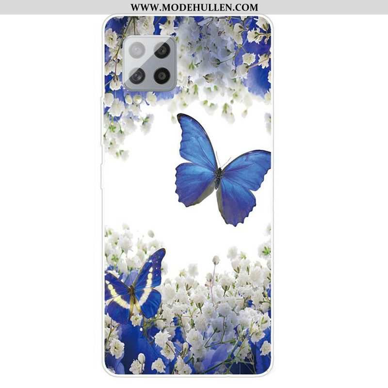 Hülle Für Samsung Galaxy A42 5G Entwerfen Sie Schmetterlinge