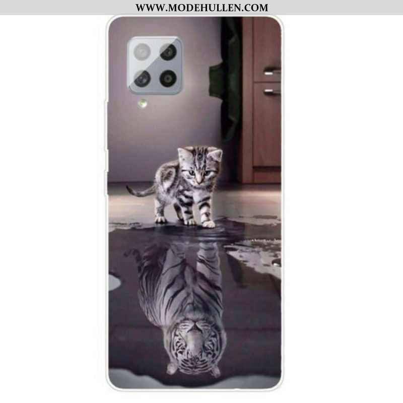 Hülle Für Samsung Galaxy A42 5G Ernst Der Tiger