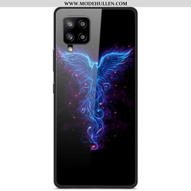 Hülle Für Samsung Galaxy A42 5G Phoenix Gehärtetes Glas