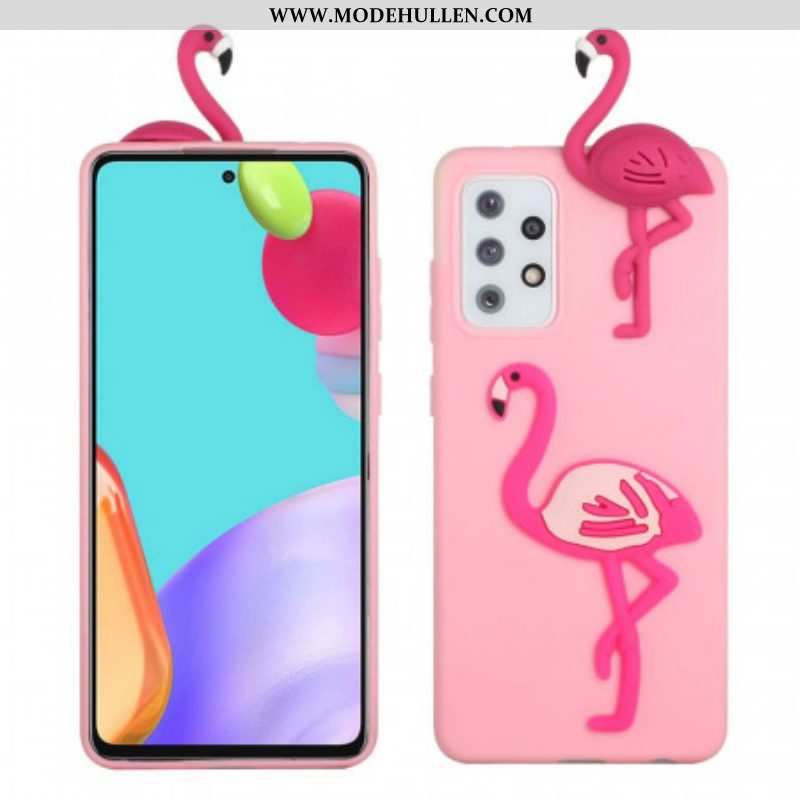 Hülle Für Samsung Galaxy A53 5G 3d-flamingo